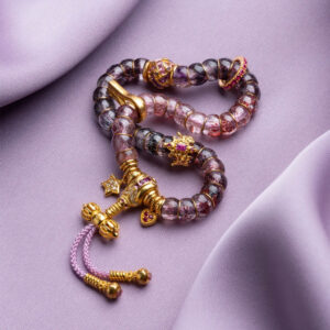 Super Seven Crystal Intestine Bracelet