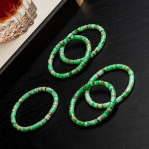 Yang Green Jadeite Bracelet