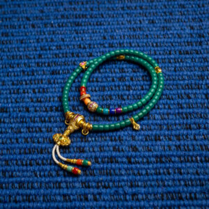 Old Oil Green Rainbow Bracelet