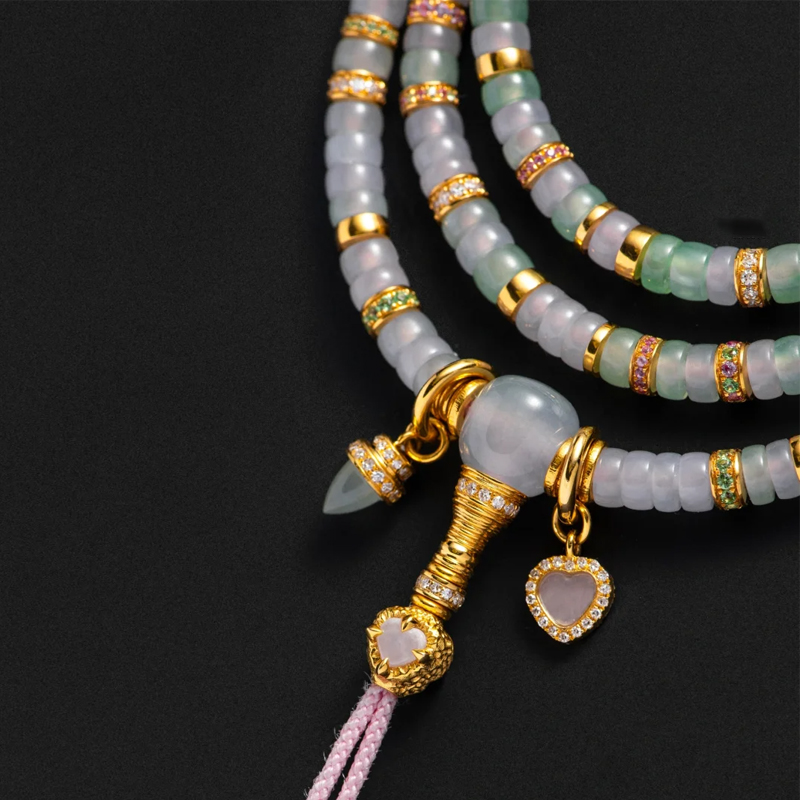 Jadeite Bracelet Set - 图片 2