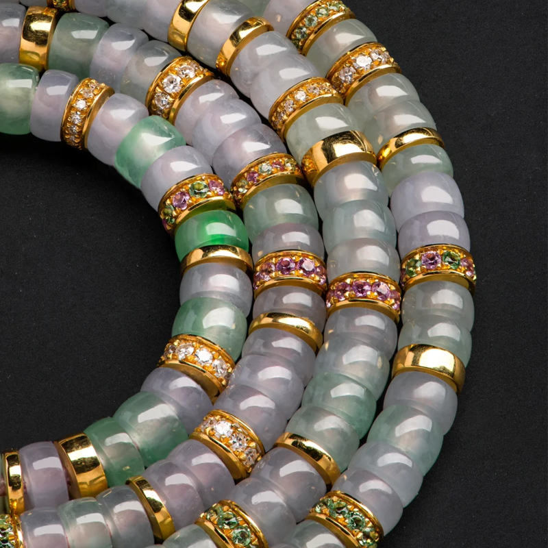 Jadeite Bracelet Set - 图片 3