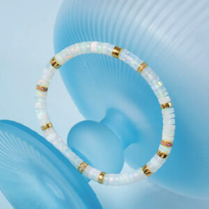 Opal and Diamond Bracelet