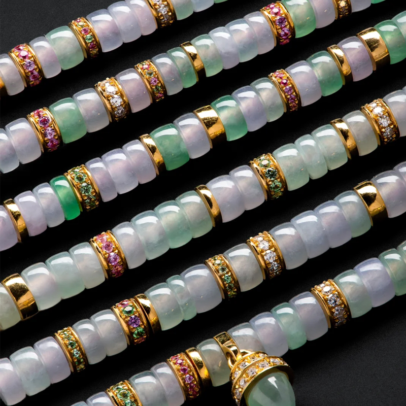 Jadeite Bracelet Set - 图片 5